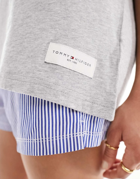 Tommy Hilfiger established lounge T-shirt in gray