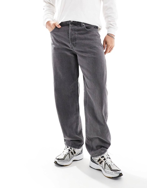 ONLY & SONS Five baggy jeans in gray tint