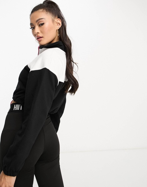 HIIT color block track jacket