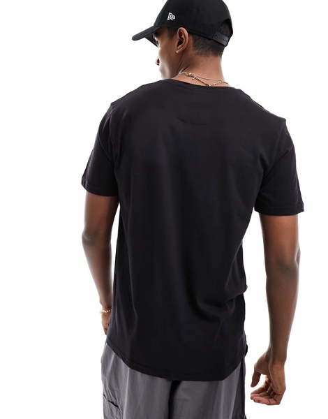 Brave Soul crew neck T-shirt in black