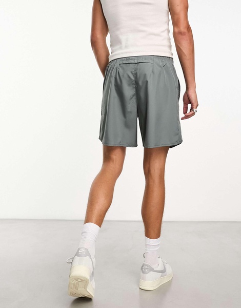 Nike Running Challenger Dri-FIT 7 inch shorts in gray