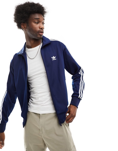 adidas Originals adicolor firebird tracktop in navy