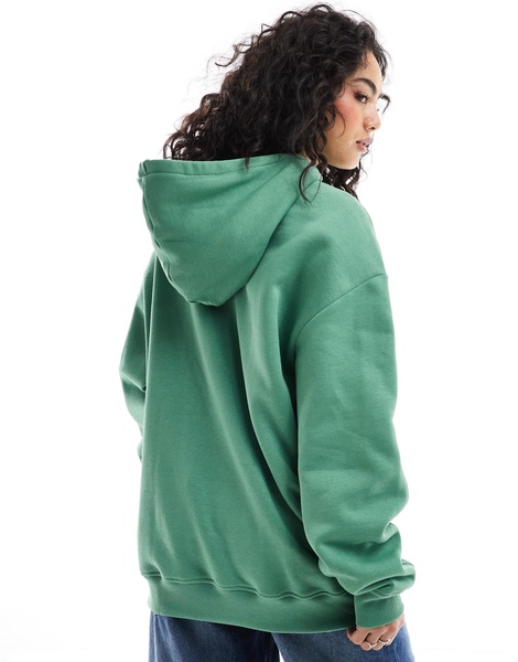 adidas Originals essential oversized hoodie in green