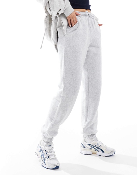 Cotton On essential sweatpants in soft gray heather