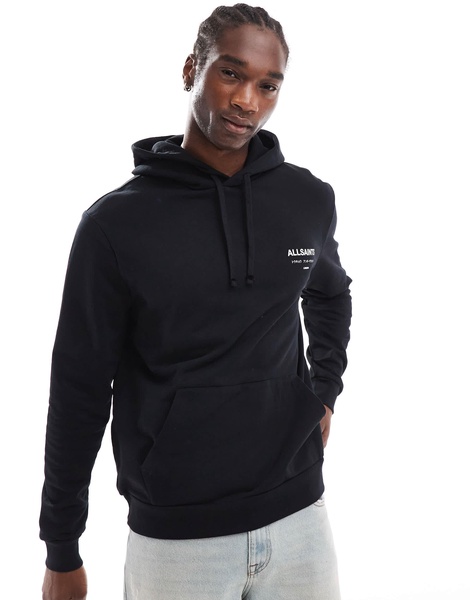 AllSaints Underground Oth hoodie in black