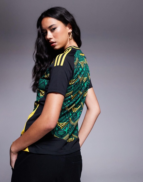 adidas Football Jamaica 2024/2025 unisex home jersey in black