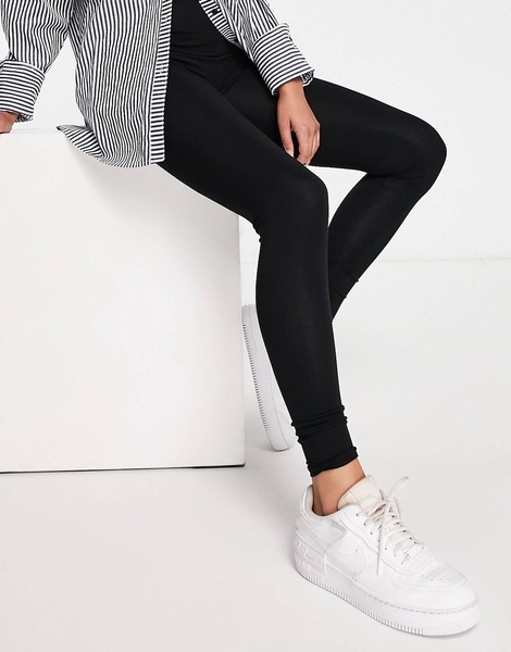 ASOS DESIGN Tall leggings in black