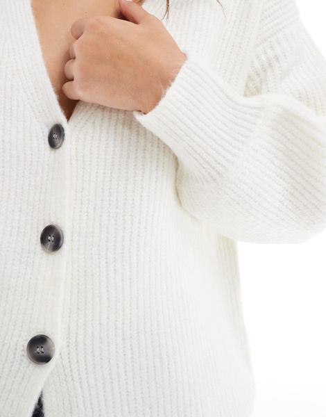 Cotton On oversized cardigan in porcelain