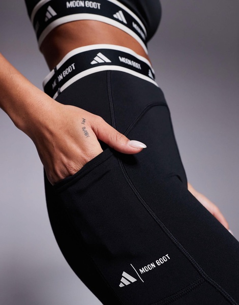 adidas Originals x Moonboot leggings in black