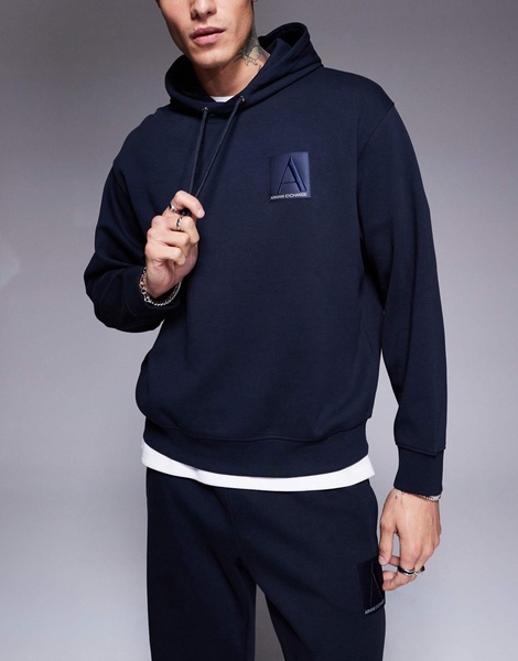 Armani Exchange hoodie in navy - part of a set