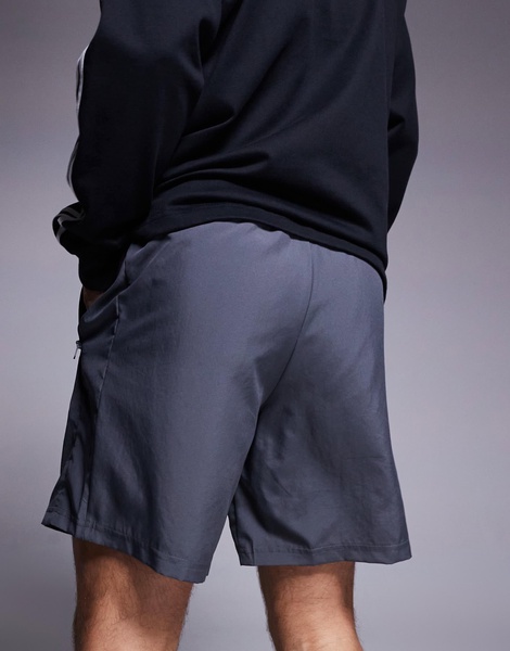 adidas Training Essential woven shorts in gray