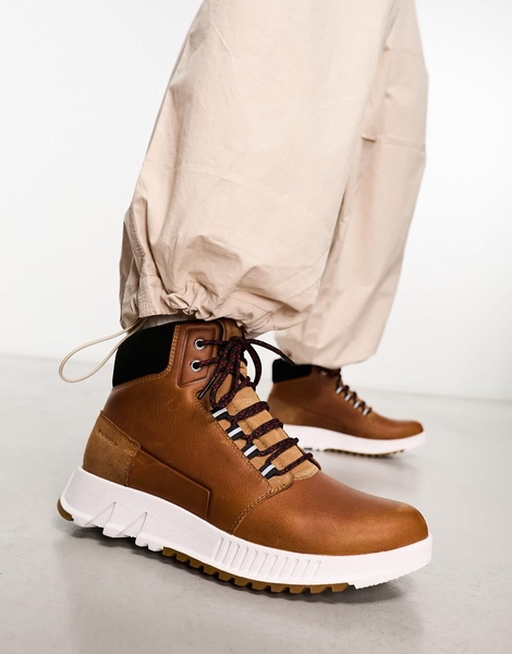 Sorel Mac Hill Lite Trace waterproof boots in tan