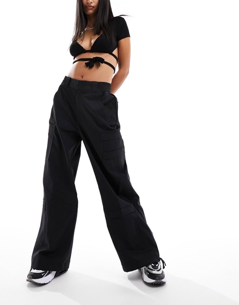 Jordan high waist chicago cargo pants in black