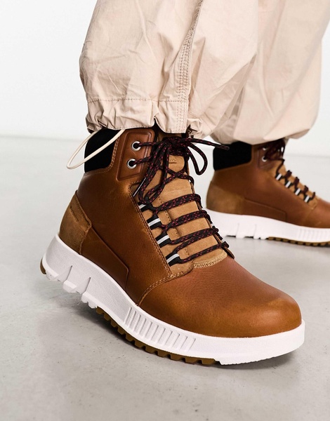 Sorel Mac Hill Lite Trace waterproof boots in tan