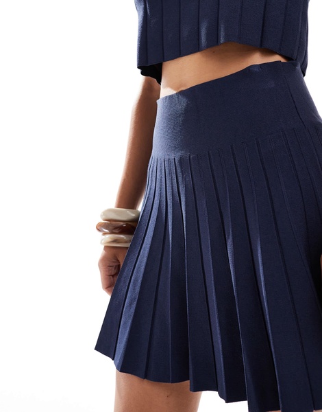 Mango mini skirt in navy - part of a set