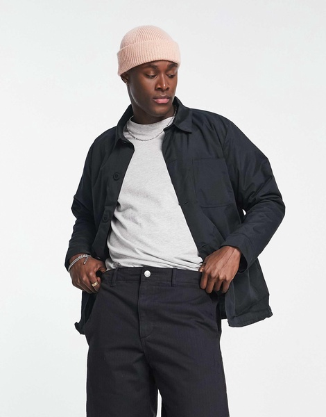 French Connection lined multi pocket jacket in black