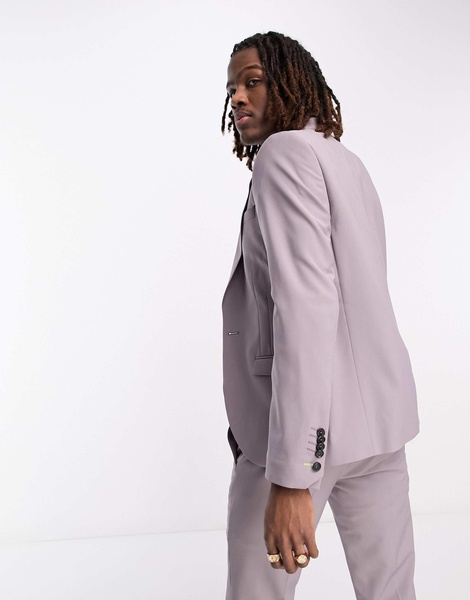 Twisted Tailor buscot suit jacket in lilac