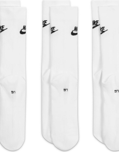 Nike Everyday Essential 3 pack crew socks in white