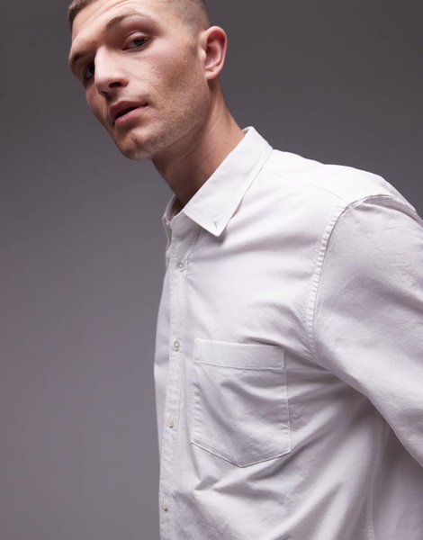 ARKET oxford shirt in white