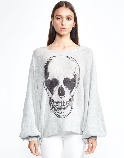 Sash Heart Eye Skull