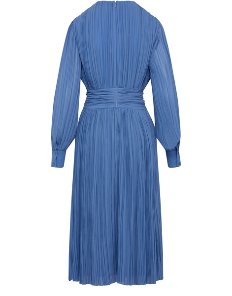 Pleated midi dress