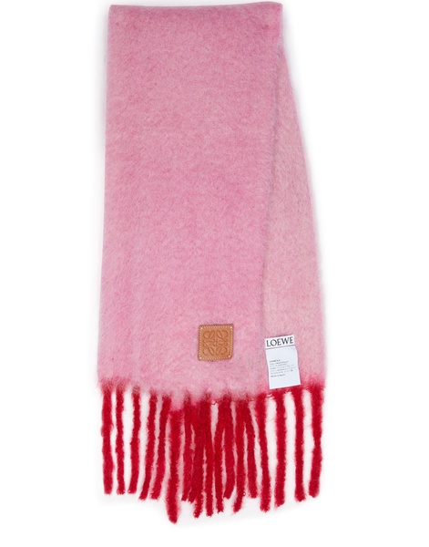 Fringed scarf