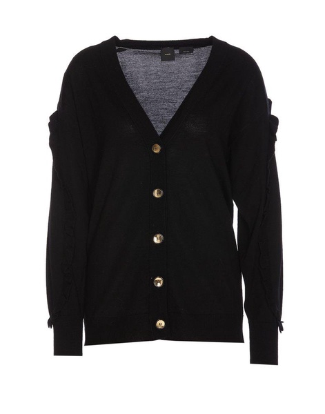 Pinko V-Neck Buttoned Cardigan