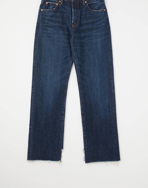 verde straight jean in dark blue