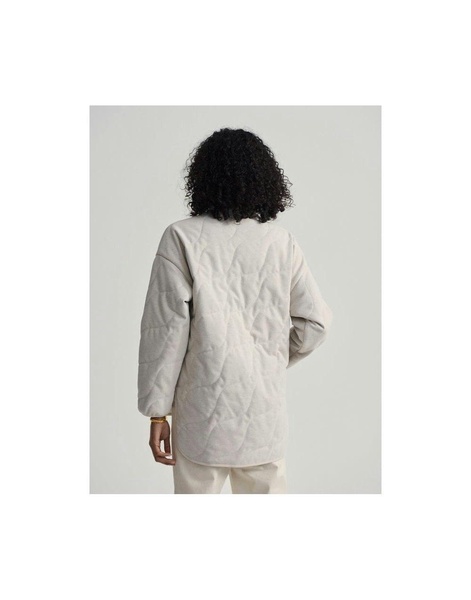 Varley Libby Plush Quilt Jacket Size: M, Col: Light Sand