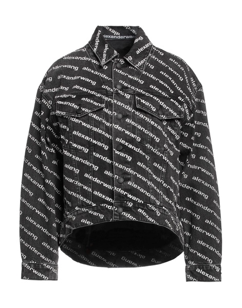 Alexander Wang All Over Logo Printed Jacket