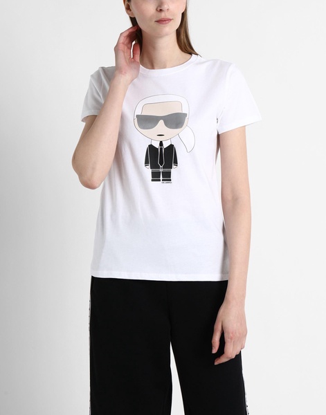 Karl Lagerfeld Ikonik Logo T-Shirt