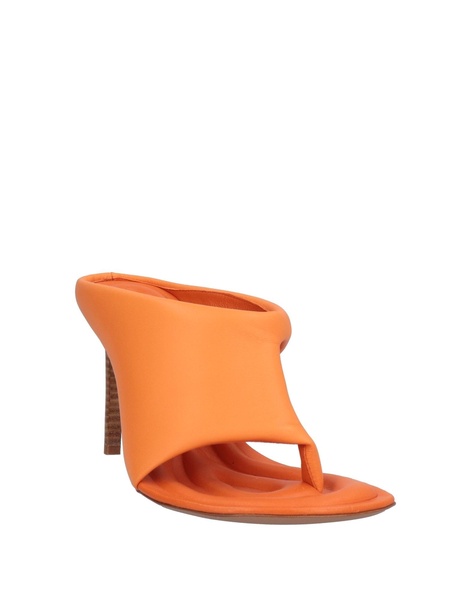 Jacquemus Les Mules Limone Leather Sandal