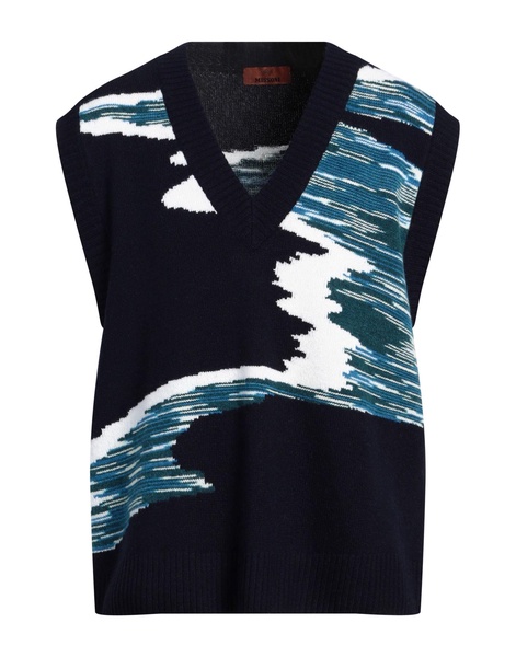 Space-dyed wool sweater vest