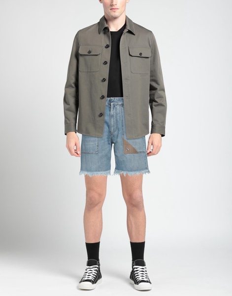 FENDI Men's Blue Denim Bermuda Shorts for SS23