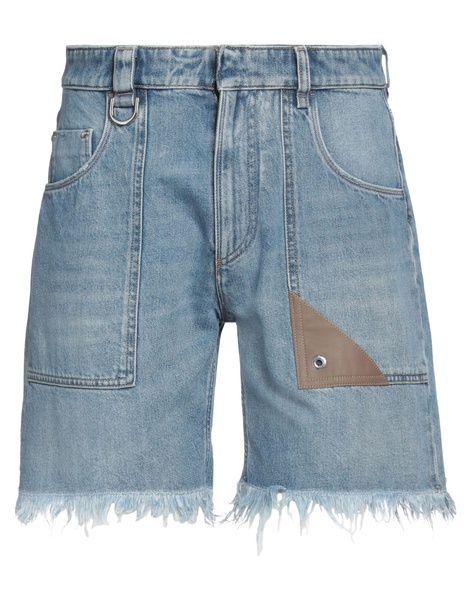 FENDI Men's Blue Denim Bermuda Shorts for SS23