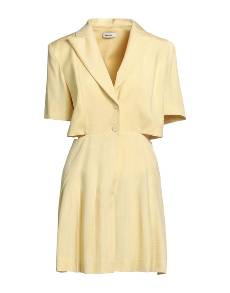 Sandro Cutout Waist Shirtdress