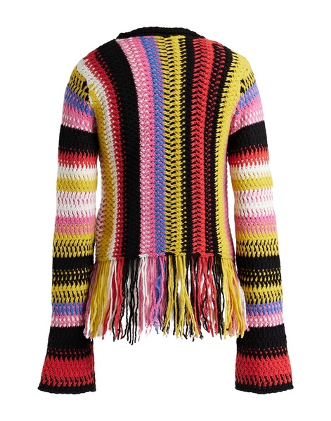 Chloé Striped Tassel Detailed Knit Jumper