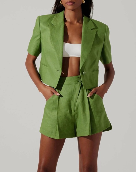 kerrigan blazer in green