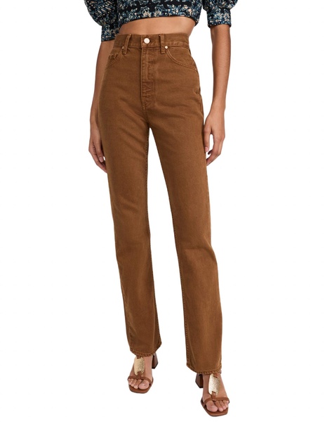 agnes jeans in umber wash