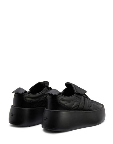 League Maxi leather sneakers