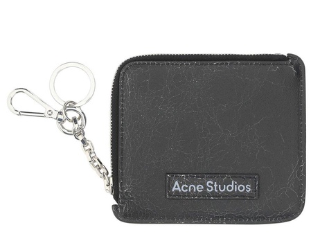 Acne Studios Logo Patch Zipped Wallet