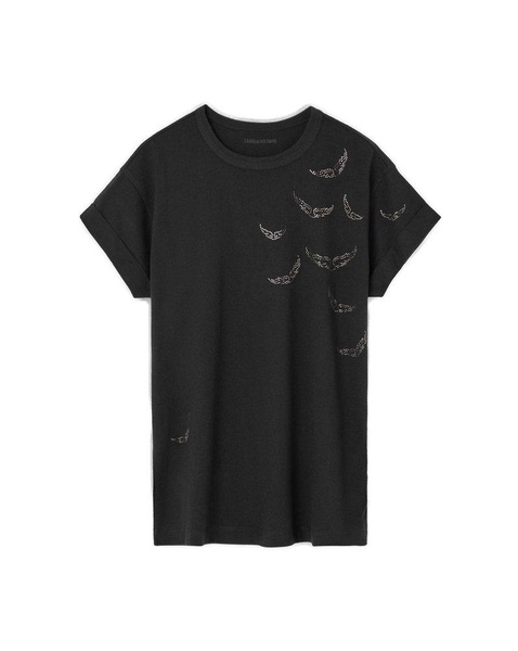 Zadig & Voltaire Anya Diamante Wings T-Shirt