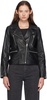 Black Arrow Leather Jacket