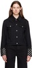 Alexander Wang Long Sleeved Embellished Denim Jacket