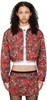 Red Marlene Denim Jacket