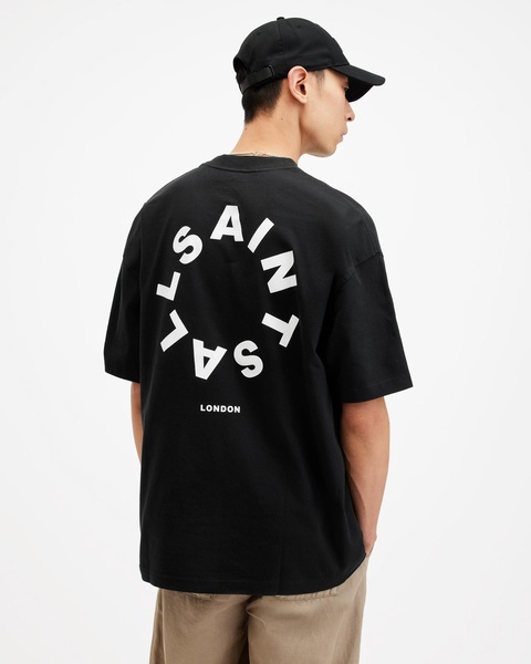 Tierra Oversized Crew Neck Logo T-Shirt