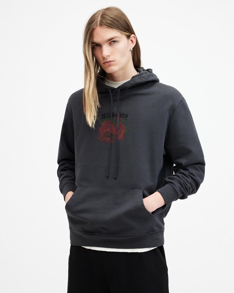 Melrose Graphic Embroidered Logo Hoodie