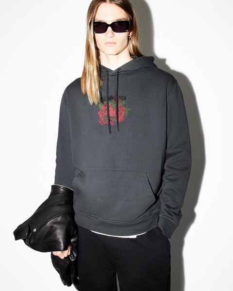 Melrose Graphic Embroidered Logo Hoodie