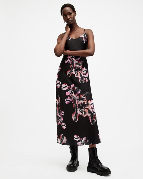 Bryony V-Neck Maxi Slip Dress