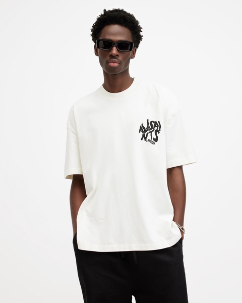 Orlando Logo Print Oversized T-Shirt